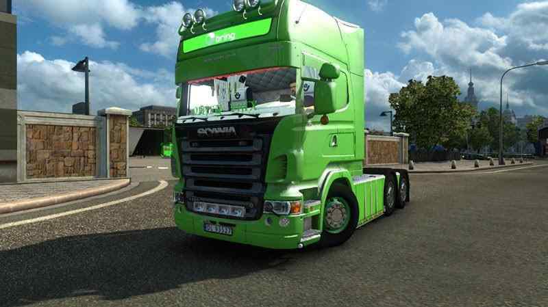 ETS2 - Scania R620 Bring Truck V3.0 (1.36.x)