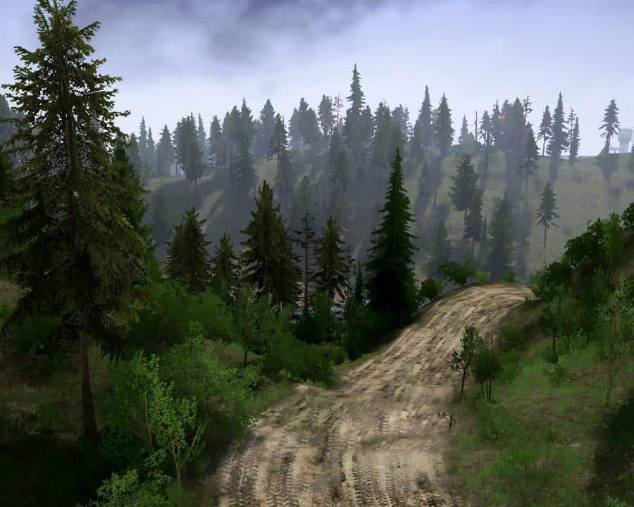 Spintires:Mudrunner - Wild River Map V1.0