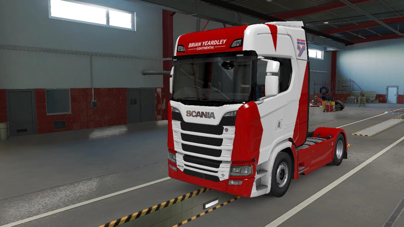 ETS2 - Brian Yeardley Truck & Trailer Skins V1.0 (1.40.x) | Euro Truck ...