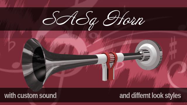 ETS2 - SASq Horn Mod V1.1 (1.37.x)