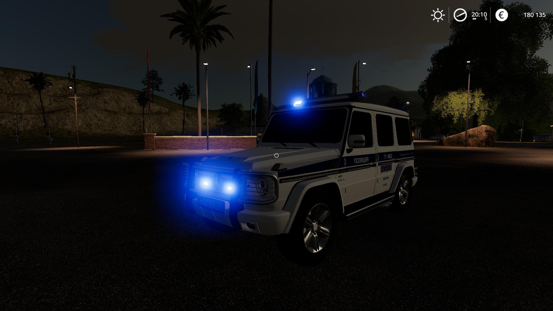 FS19 - Mercedes-Benz G55 AMG Police V2.0