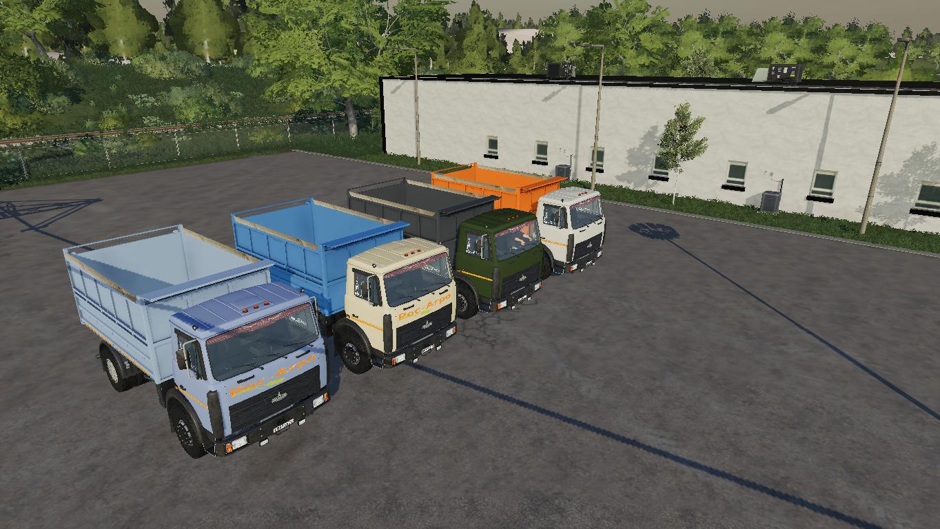 FS19 - Maz 5551A2 & Pricep 8571N V1.0.0.1