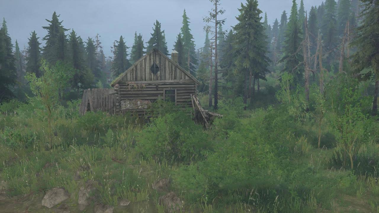 Spintires:Mudrunner - Taiga 2 Map V1.0