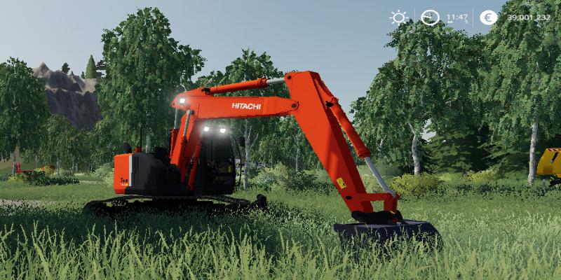 FS19 - Excavatrice Hitachi V1.5