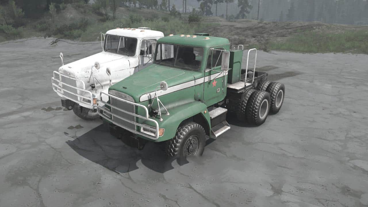 Spintires:Mudrunner - Freightliner M916A1 Truck V09.08.20