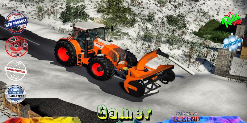 FS19 - Claas Axion 800 Snow V2