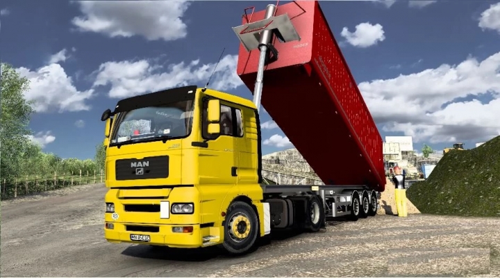 ETS2 - Man Tga Low Cab RoStyle (1.41.x)