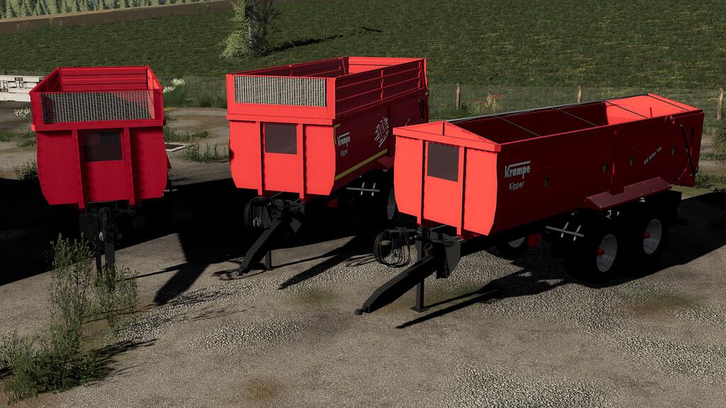 FS19 - Krampe Big Body 700 Trailer V1.0