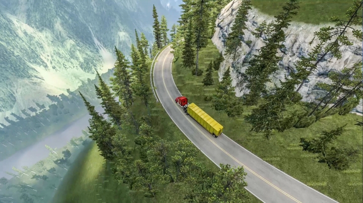 ATS - Most Dangerous Roads Map (1.41.x)
