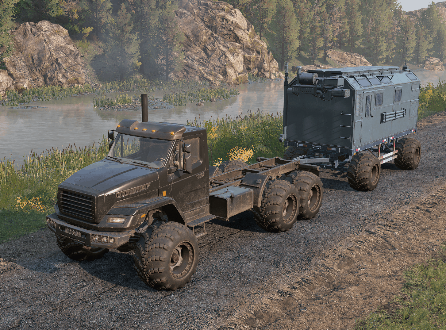 SnowRunner - Offroad Service Trailer V1