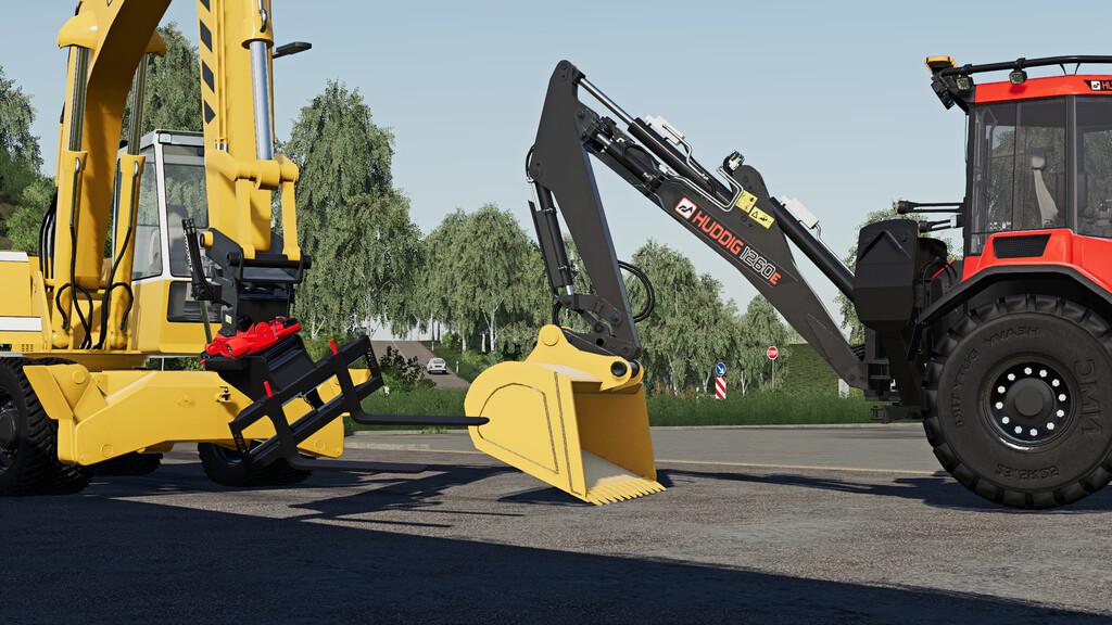 FS19 - NMC Huddig And Liebherr Adapters V1.0