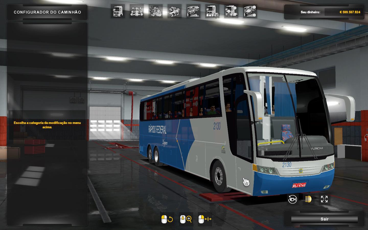 ETS2 - Vissta Buss HI & Jumbuss 360 V3.0 (1.36.x)