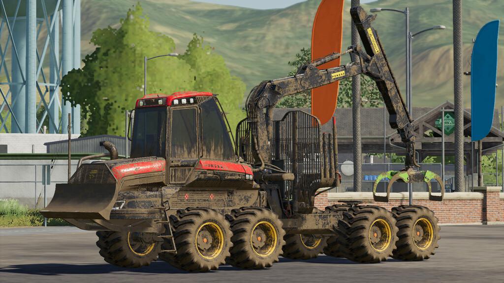 FS19 - Ponsse Bison Shuttle V1.0