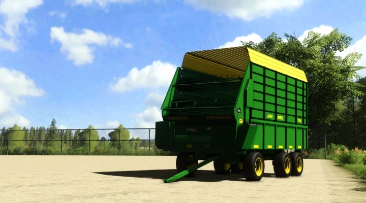 FS19 - John Deere 716A Forage Wagon V1.0