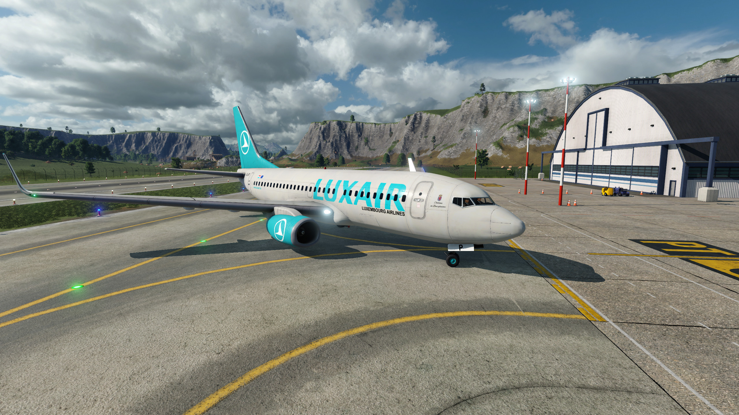 Transport Fever 2 - Boeing 737-700 Luxair