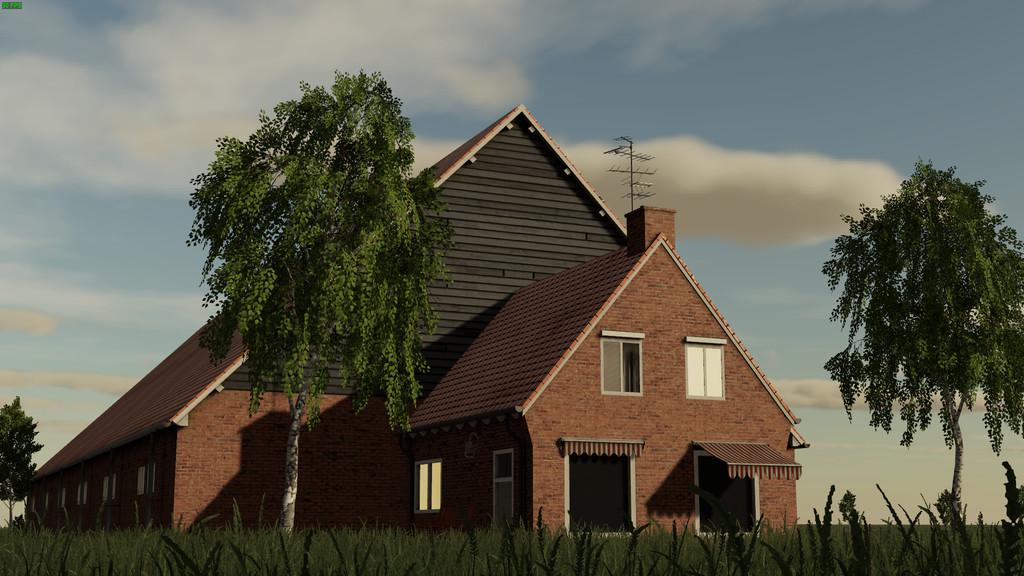 FS19 - Old Styled Farmhouse With Barn V1.0