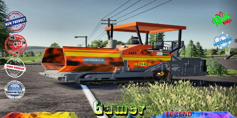 FS19 - Finisher Vogele Colas V2.0