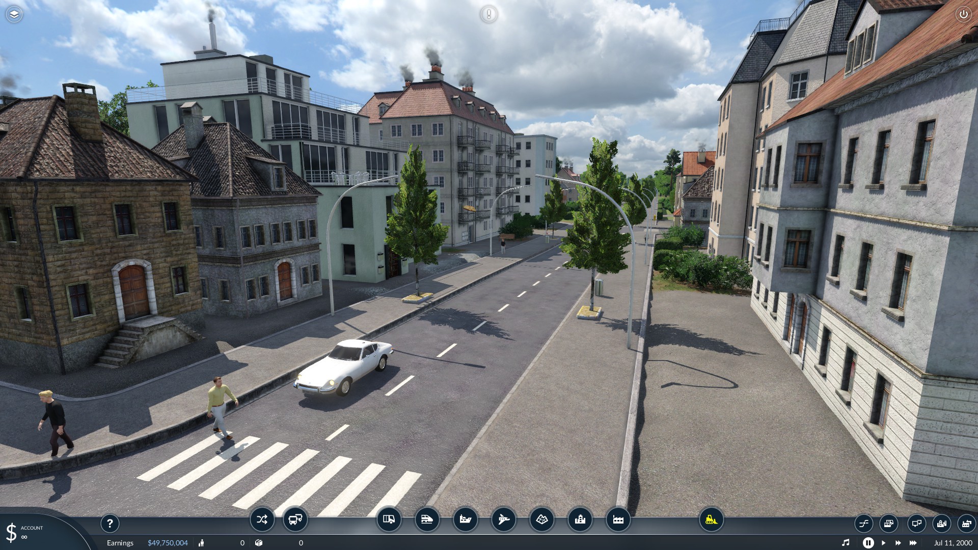 Transport Fever 2 - Town Buildings: No End Year