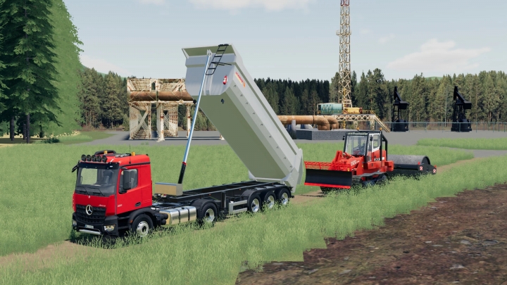 FS19 - Schmitz CargoBull Half Tube Semi Tipper V1.0
