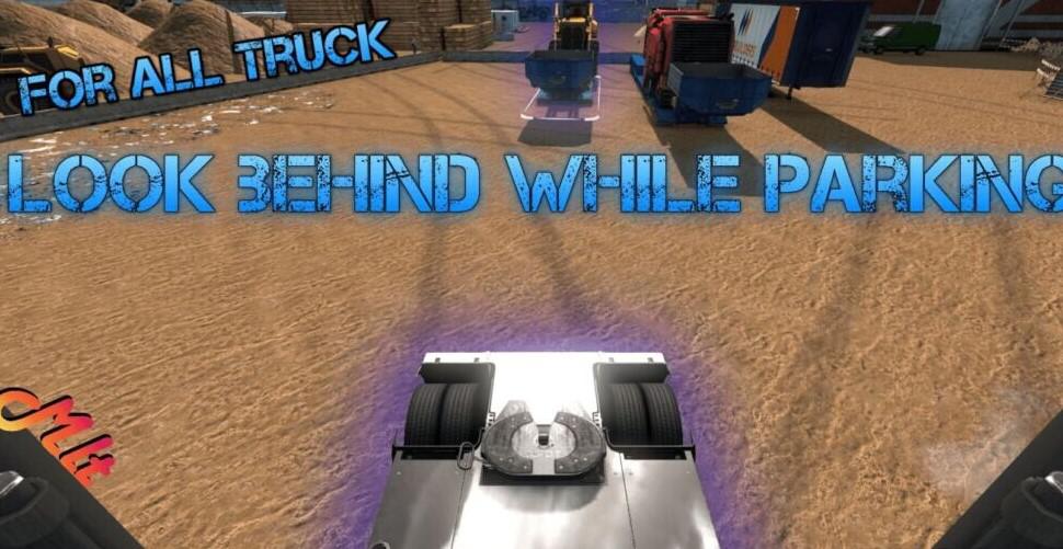 ETS2 - Back Camera for All Truck (1.39.x)