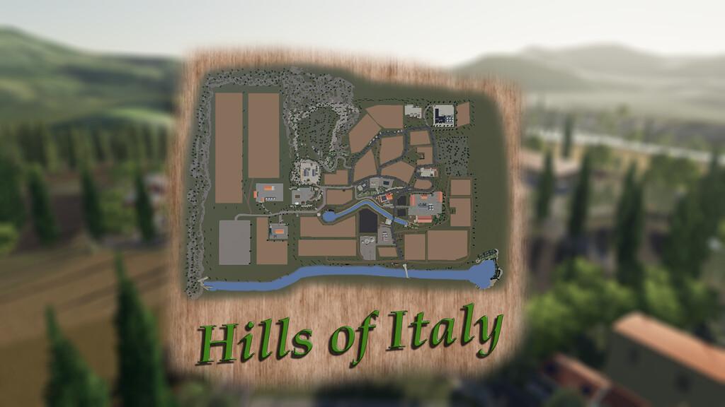 FS19 - Hills Of Italy Map V1.0