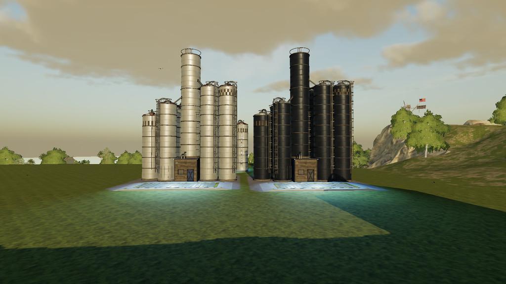 FS19 - Edge Grain Silos V2.0