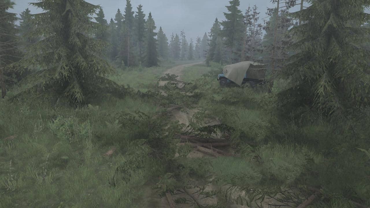 Spintires:Mudrunner - Taiga Forest Map V05.07.20