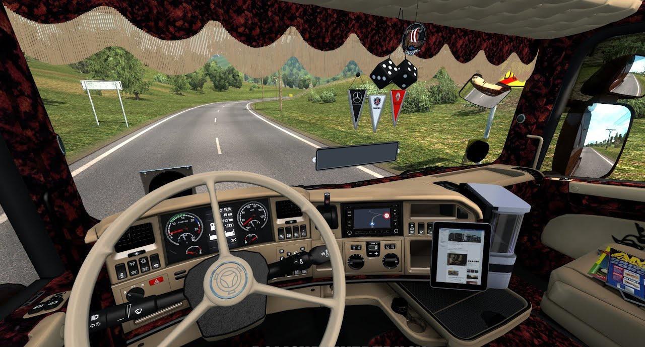 ETS2 - Scania Custom Interior (1.38.x)