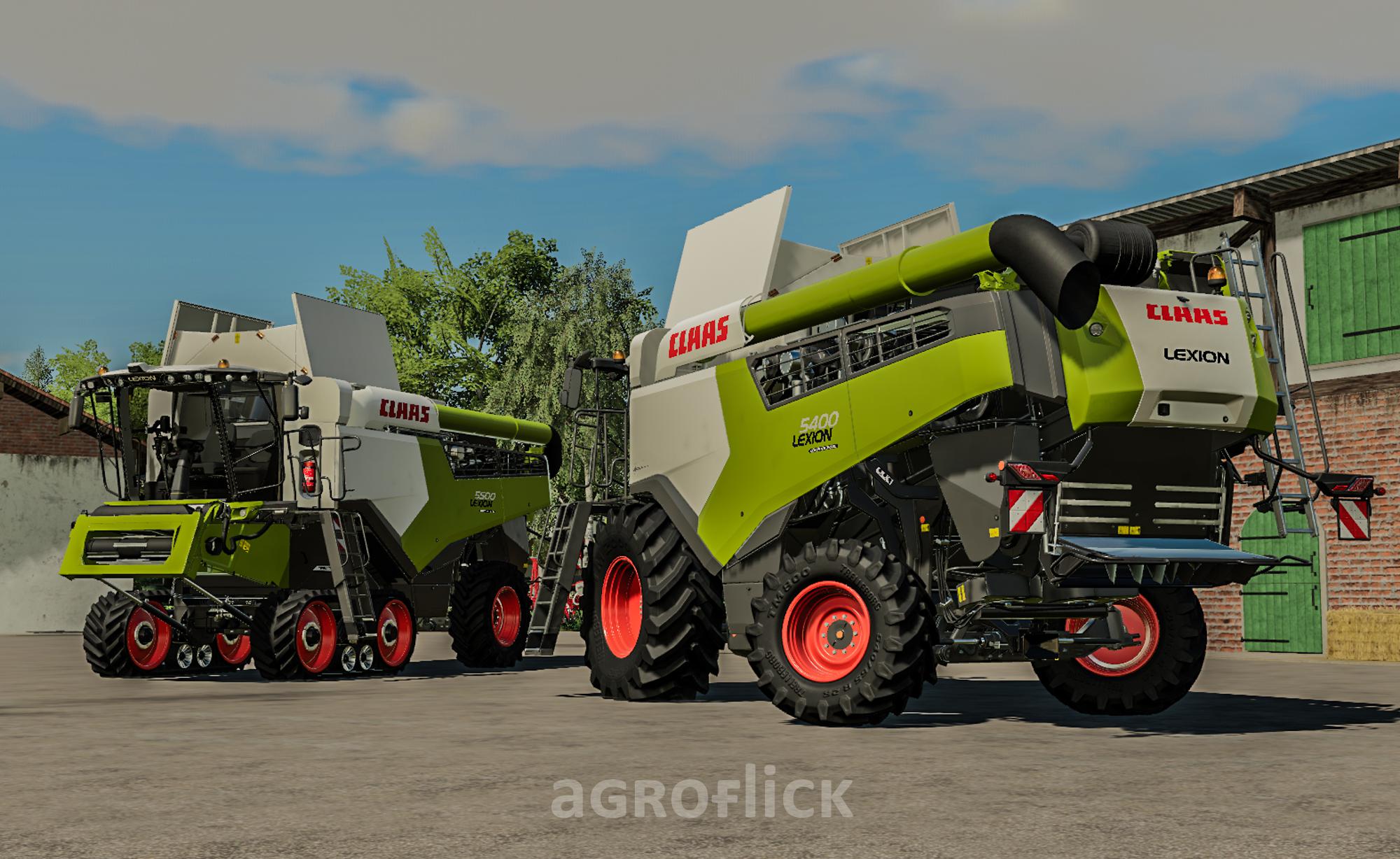 FS19 - Claas Lexion 5400 & 5500 Harvester V1.0