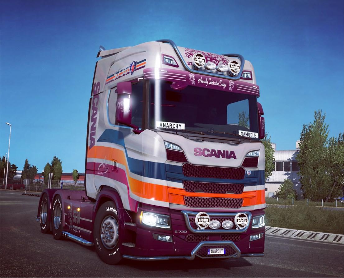 ETS2 - Anarchy Intercolor Design – Special Edition V1.0 (1.37.x)