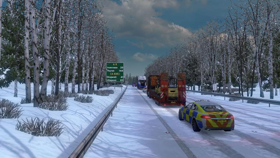 Ets2 Frosty Winter Weather Mod V7 3 1 36 X Euro Truck Simulator 2 Mods Club