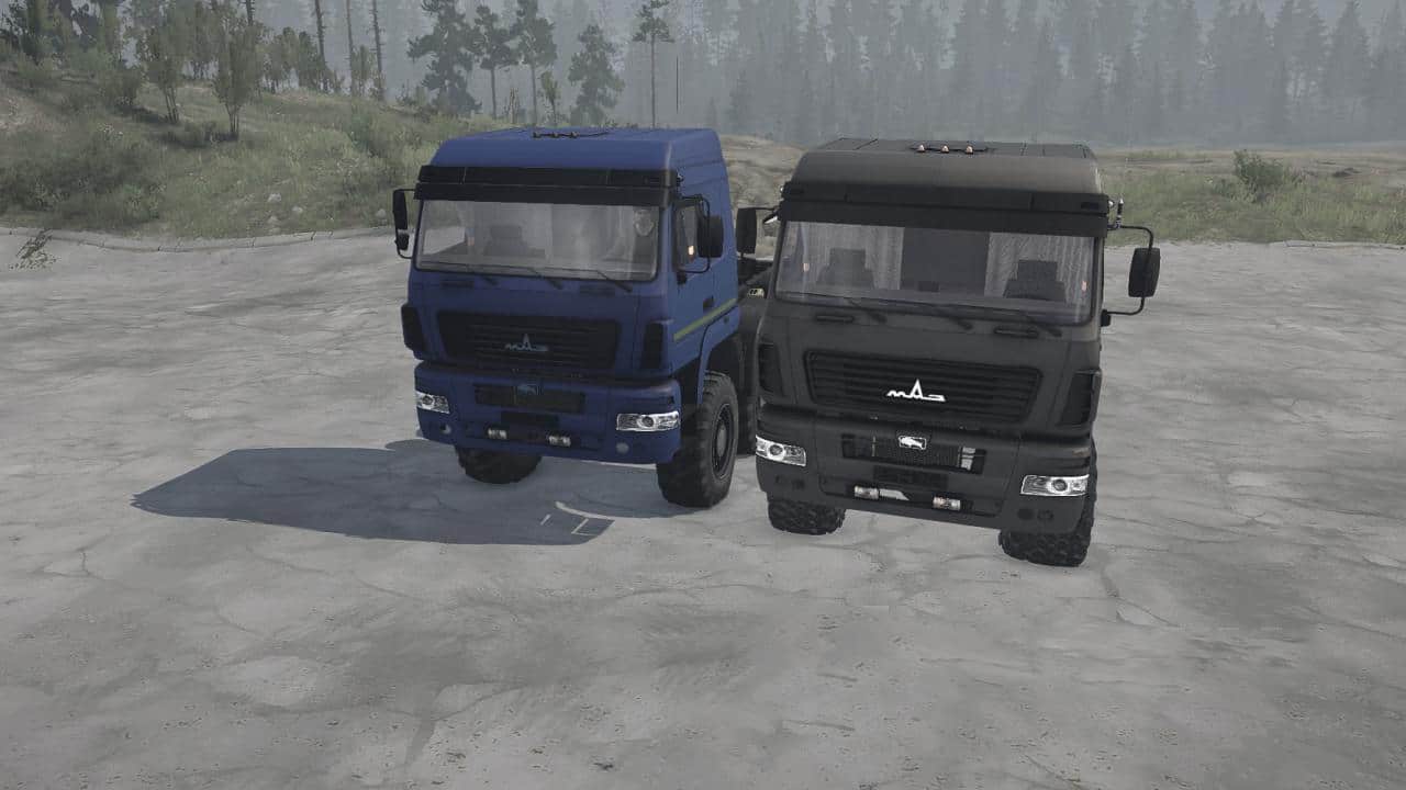 Spintires:Mudrunner - Maz-6516B9 Truck V22.11.19