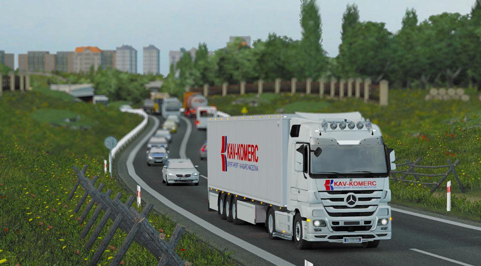 ETS2 - Scania Touring Combo Kav Komerc Skin (1.35.X)