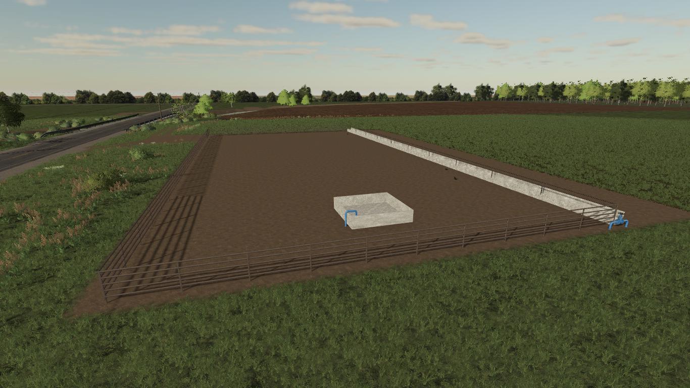 FS19 - Medium Cattle Feed Lot V1.0