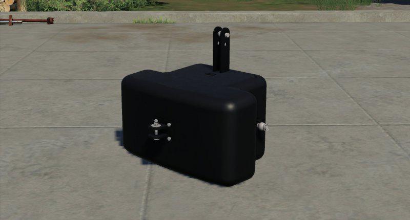 FS19 - Bemu 1050 KG Gewicht V1