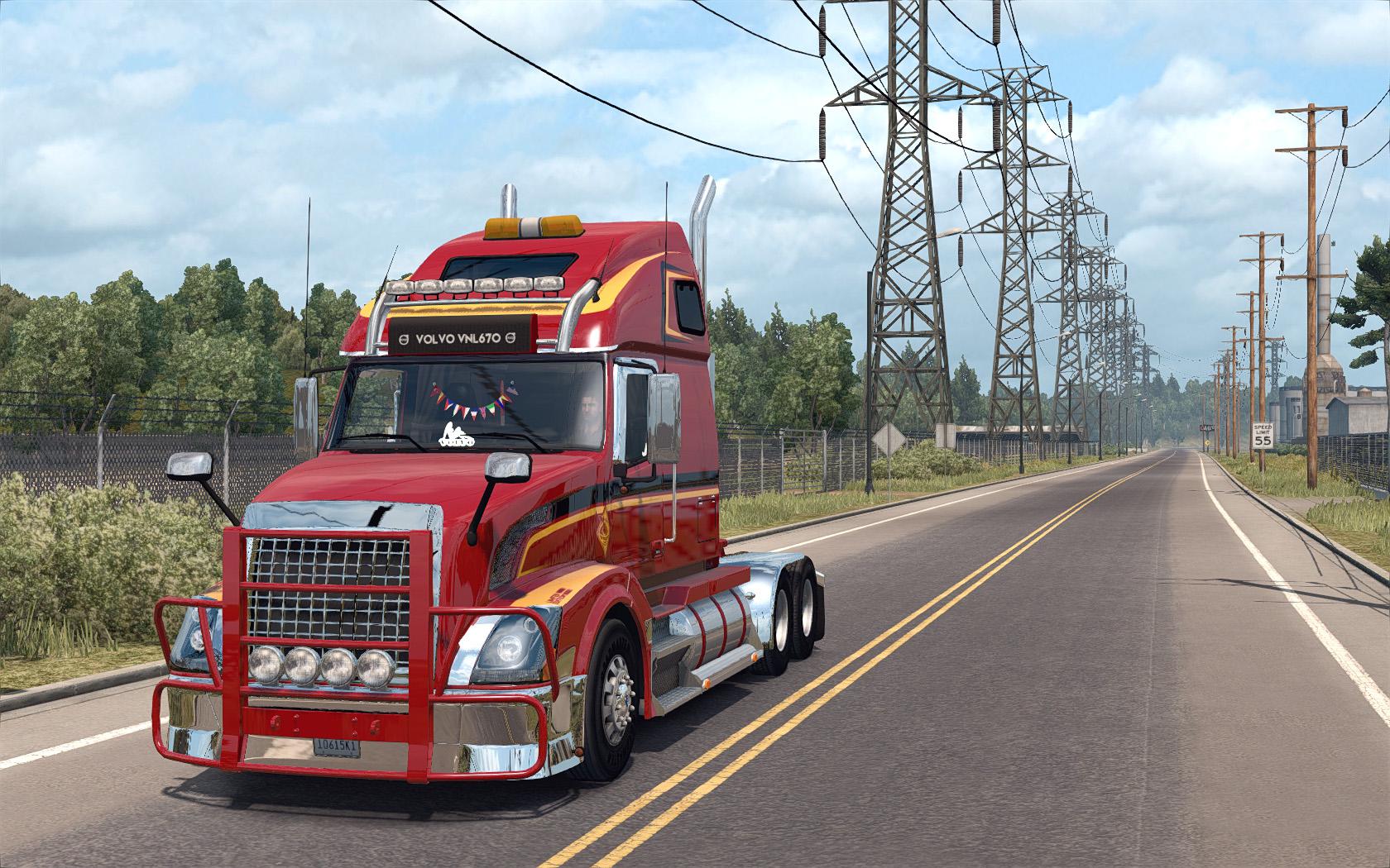ETS2 - Volvo VNL670 (Aradeth) Updated V1.6.2 (1.35.X)