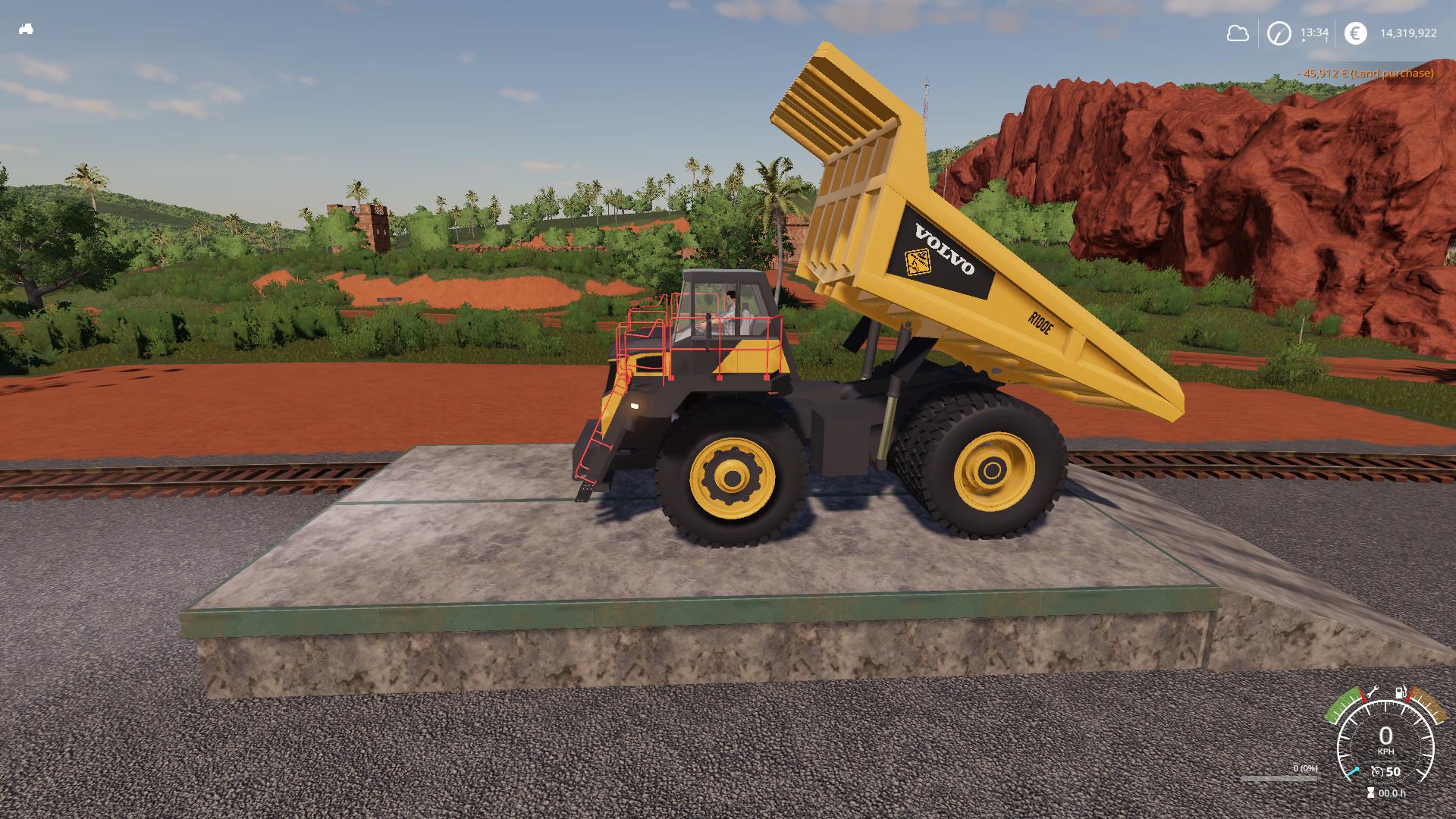 FS19 - Volvo R-100E Mining Truck V1.0