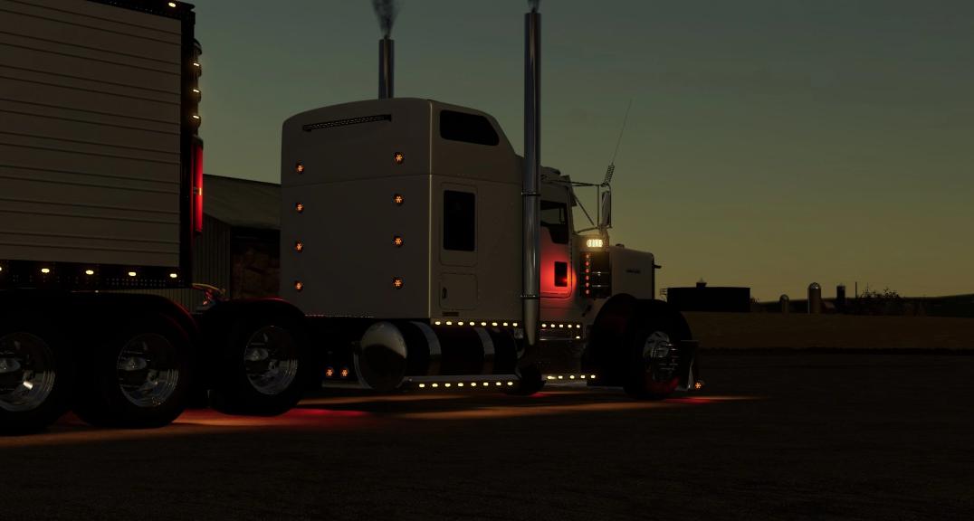 Fs19 Kenworth W900l Stretched Truck V10 Farming Simulator 19 Modsclub 7979