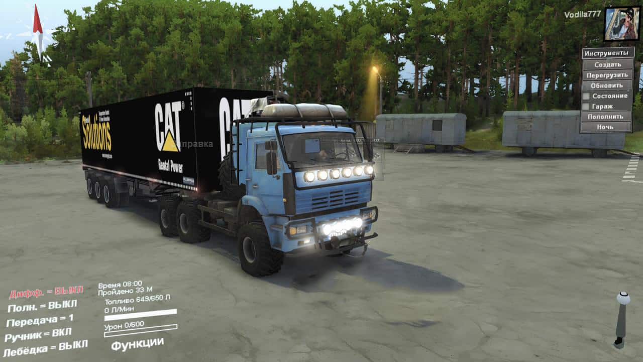 Spintires - Kamaz 6522 Truck V1.0