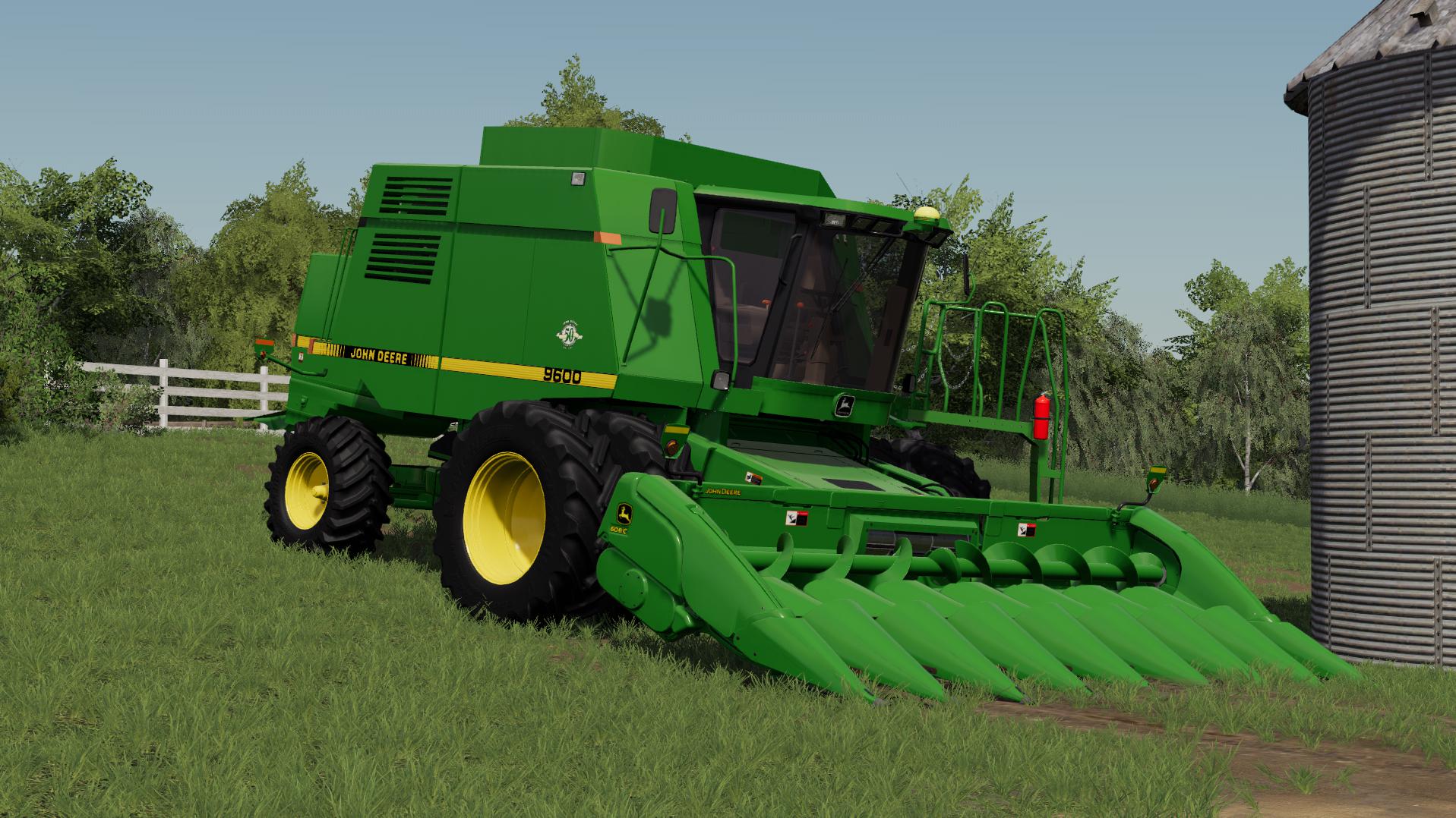 Fs19 John Deere 9600 9610 North America Harvester V1002 Farming Simulator 19 Modsclub 9372