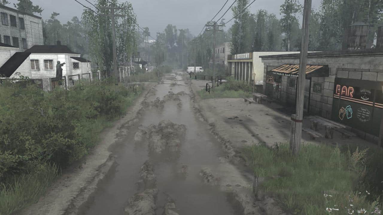 Spintires:Mudrunner - Forgotten Kuzmich Plot Map V04.04.20