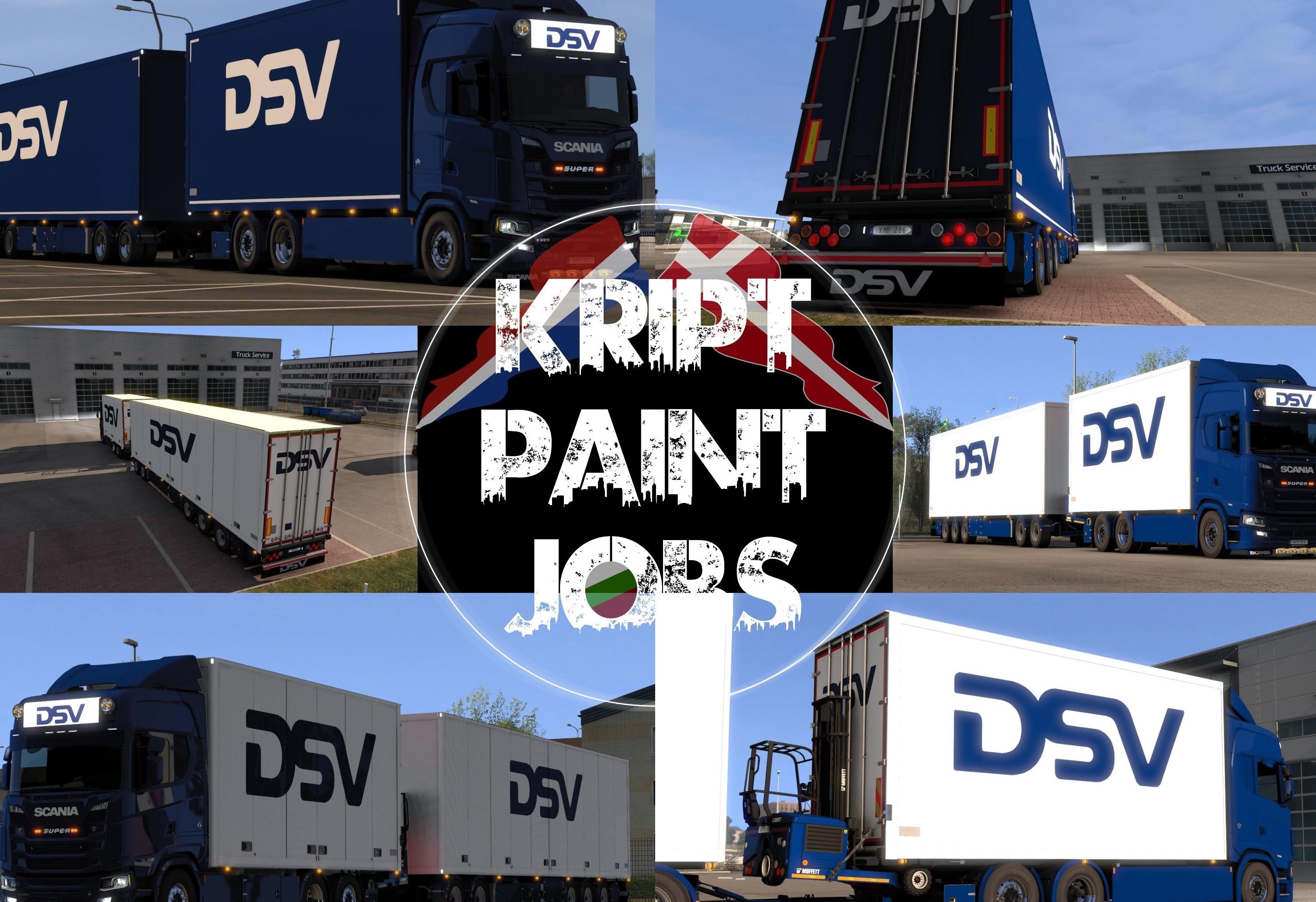 ETS2 - DSV Tandem Rework Skin V1.2 (1.39.x)