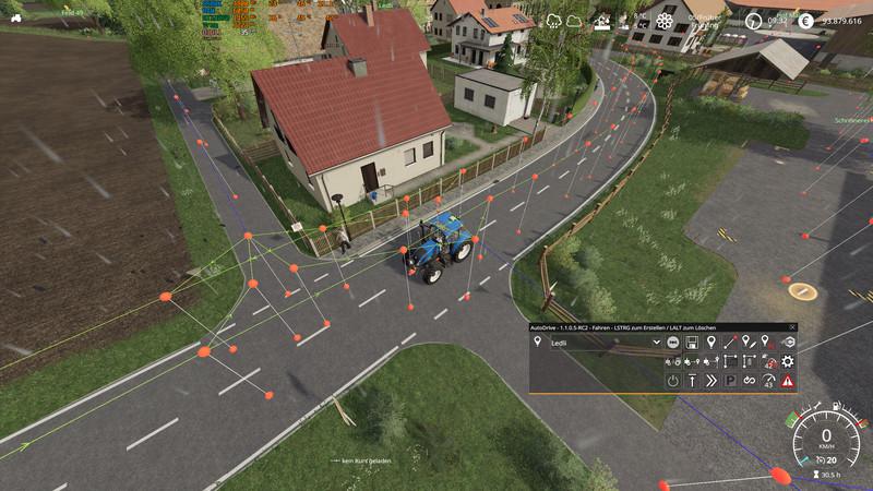FS19 - Autodrive Course for Ellerbach 1.4 V0.8 Beta