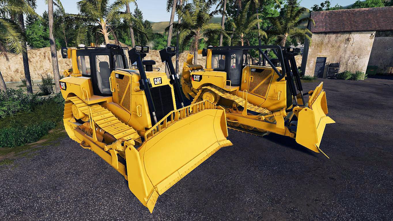 FS19 - BullDozer Caterpillar D8T Sdm V1.0