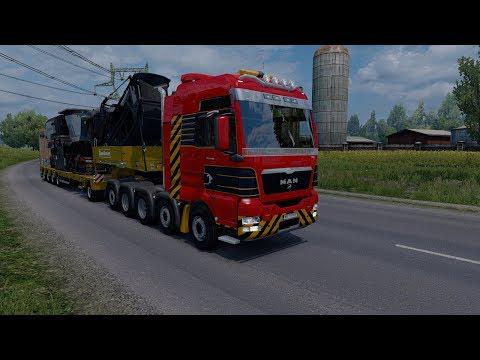 ETS2 - MAN TGX Euro 6 Truck V8.4 (1.36.x)
