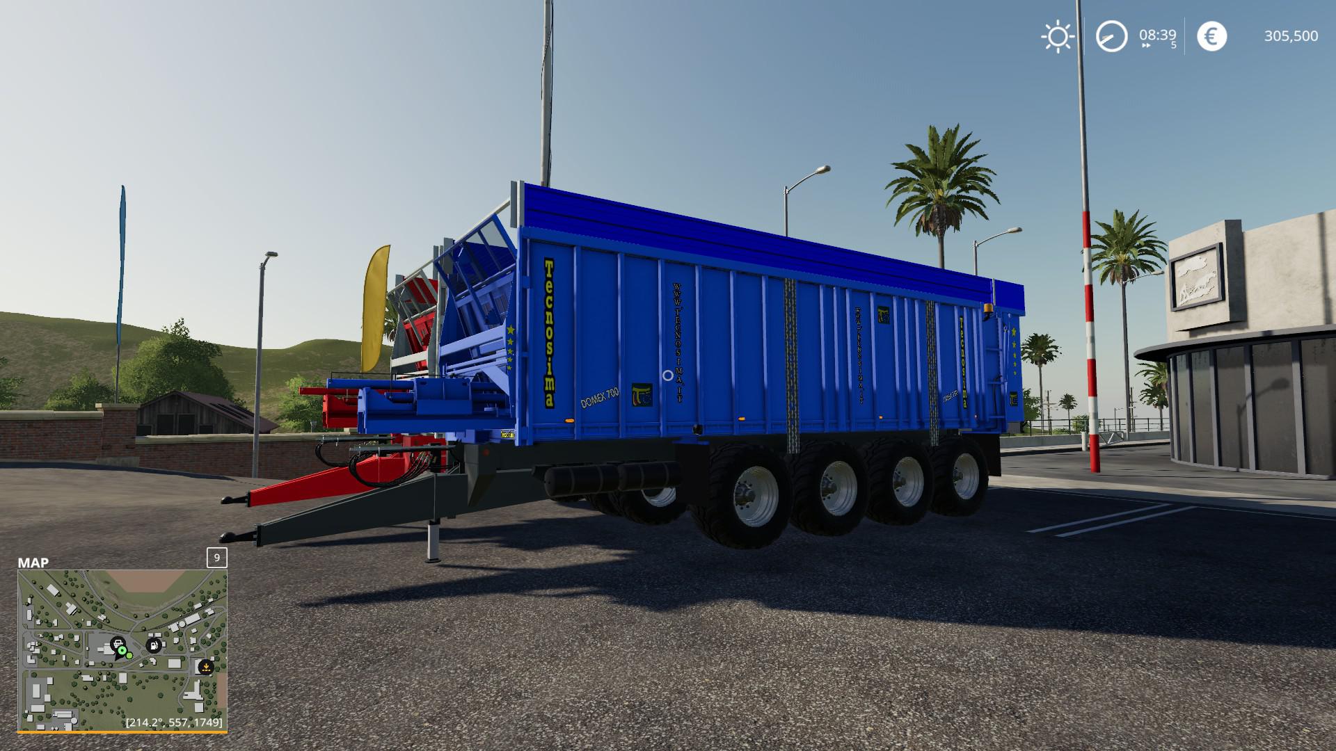 FS19 - Tecnosima Domex 700 Pack V1.0.0.1