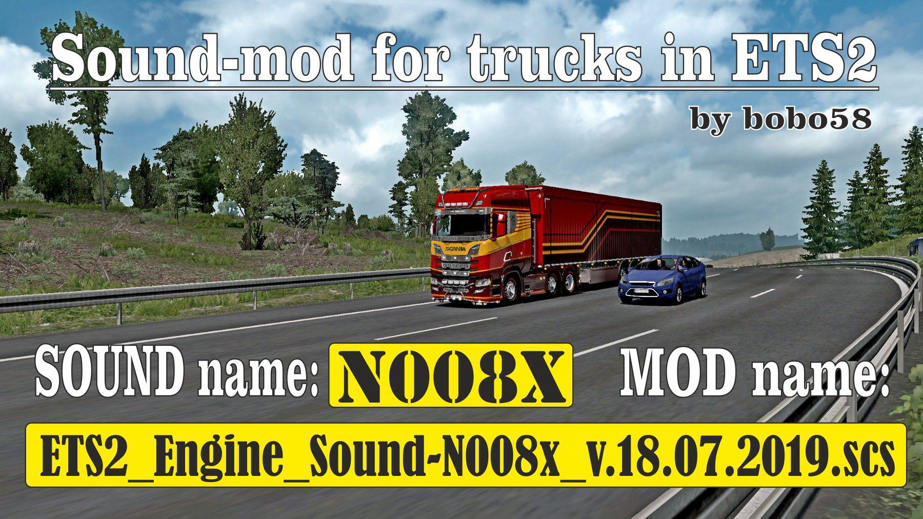 ETS2 - Engine Sound N008x (1.35.X)