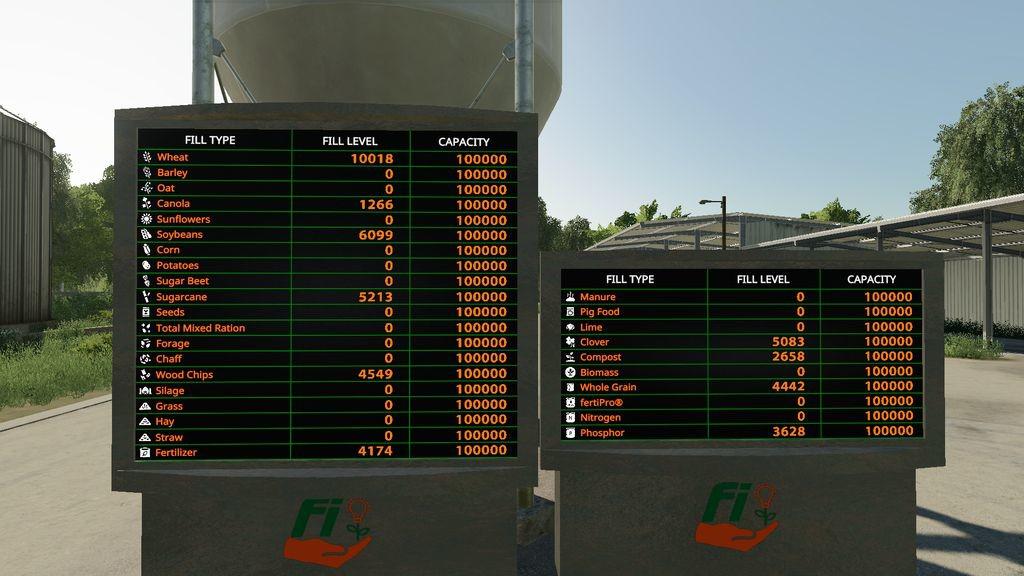 FS19 - Silo Displays V1.1