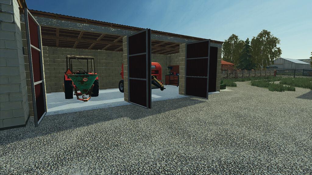 FS19 - Garage 11x3,5x6 V1.0