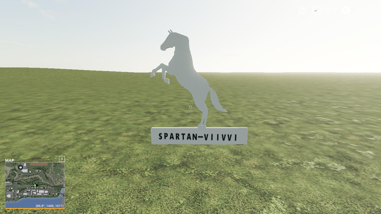 FS19 - Horse Name Plate Wip V1.0